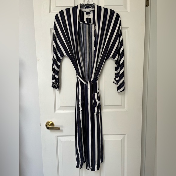 Aritzia Wilfred Durante Stripe Robe Jacket XS - Picture 6 of 16